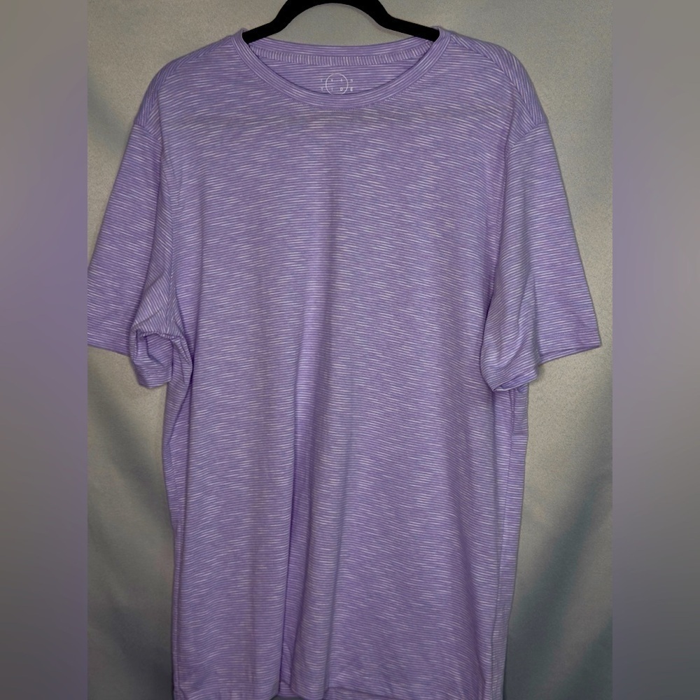 EVEN TIDE
Responsible Fredrick Texture Feeder Stripe Crew Tall Large| purple